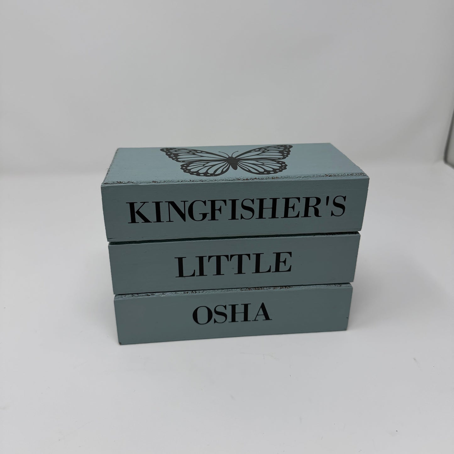Bookish Blocks, Kingfisher’s Little Osha - Rustic Bundle of Blocks