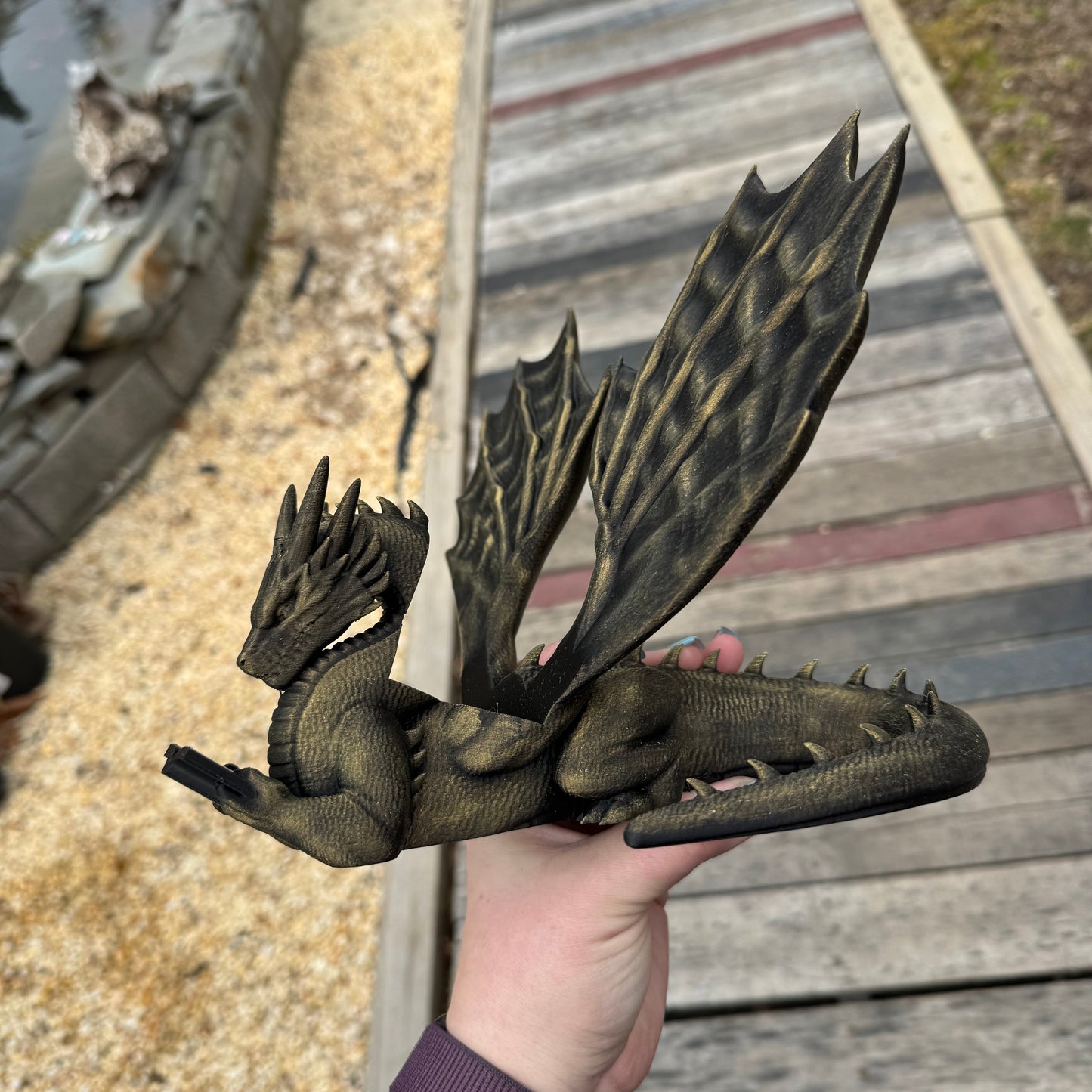Dragon Book Display Stand
