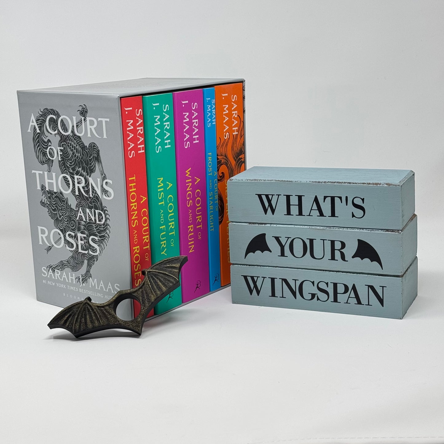 Bookish Blocks, ACOTAR inspired - Rustic Bundle of Blocks