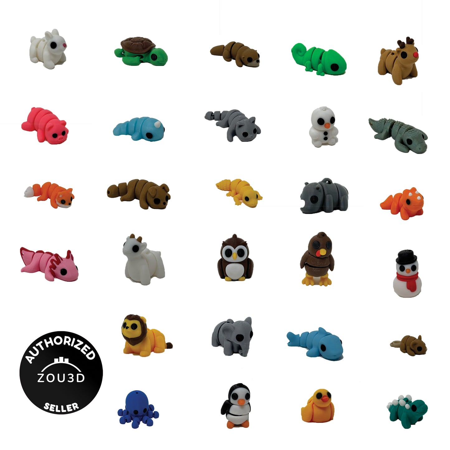 Pocket Sized Fidget Creatures