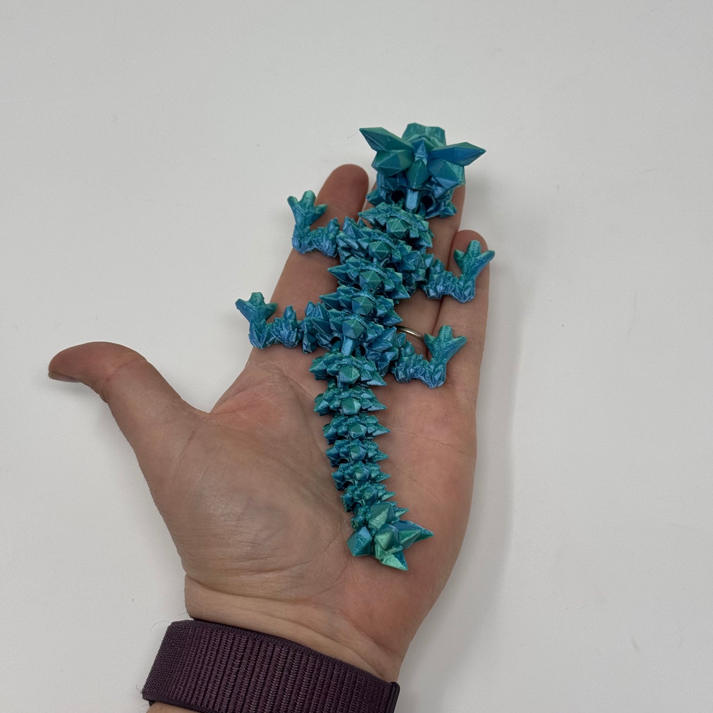 Crystal Dragons - Blue/Green