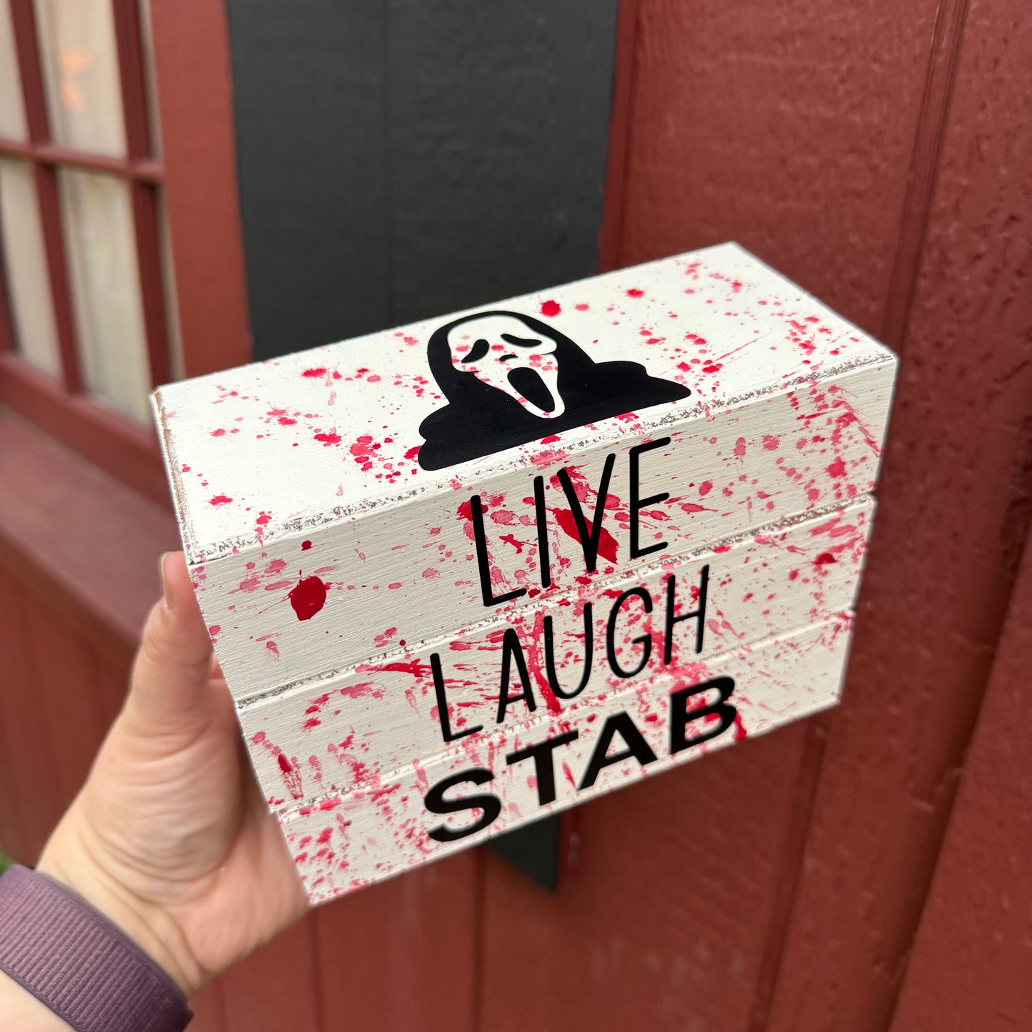 Halloween Themed - Rustic Bundle of Blocks