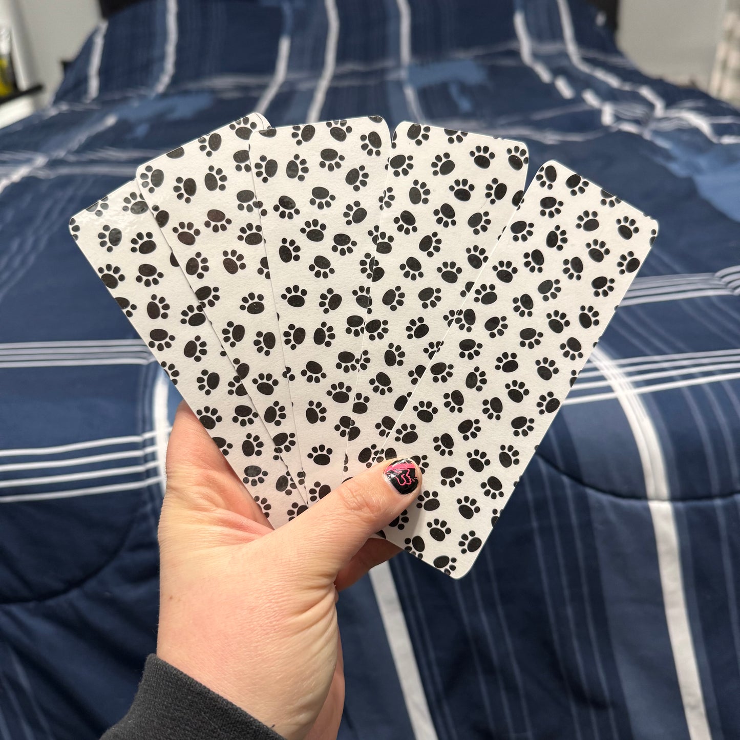 Paw Print Bookmark