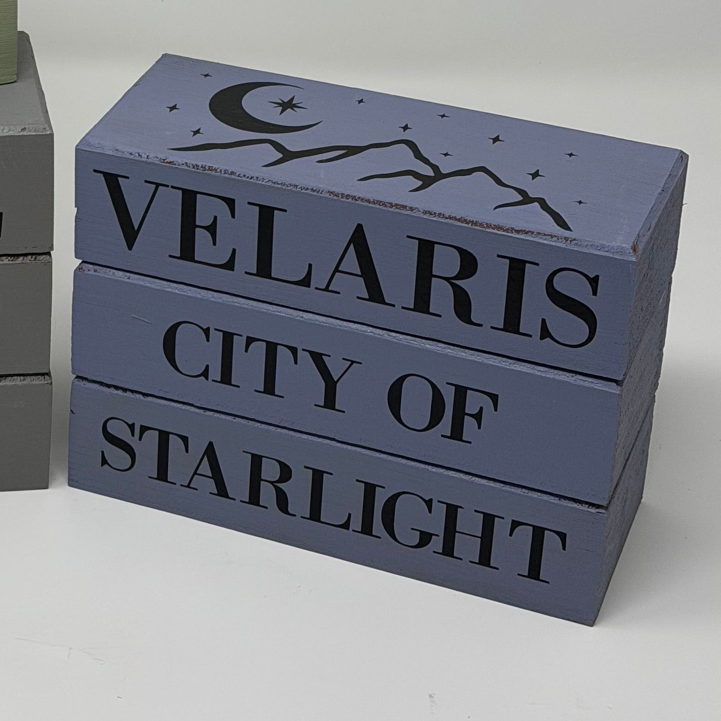 Bookish Blocks, ACOTAR inspired - Rustic Bundle of Blocks