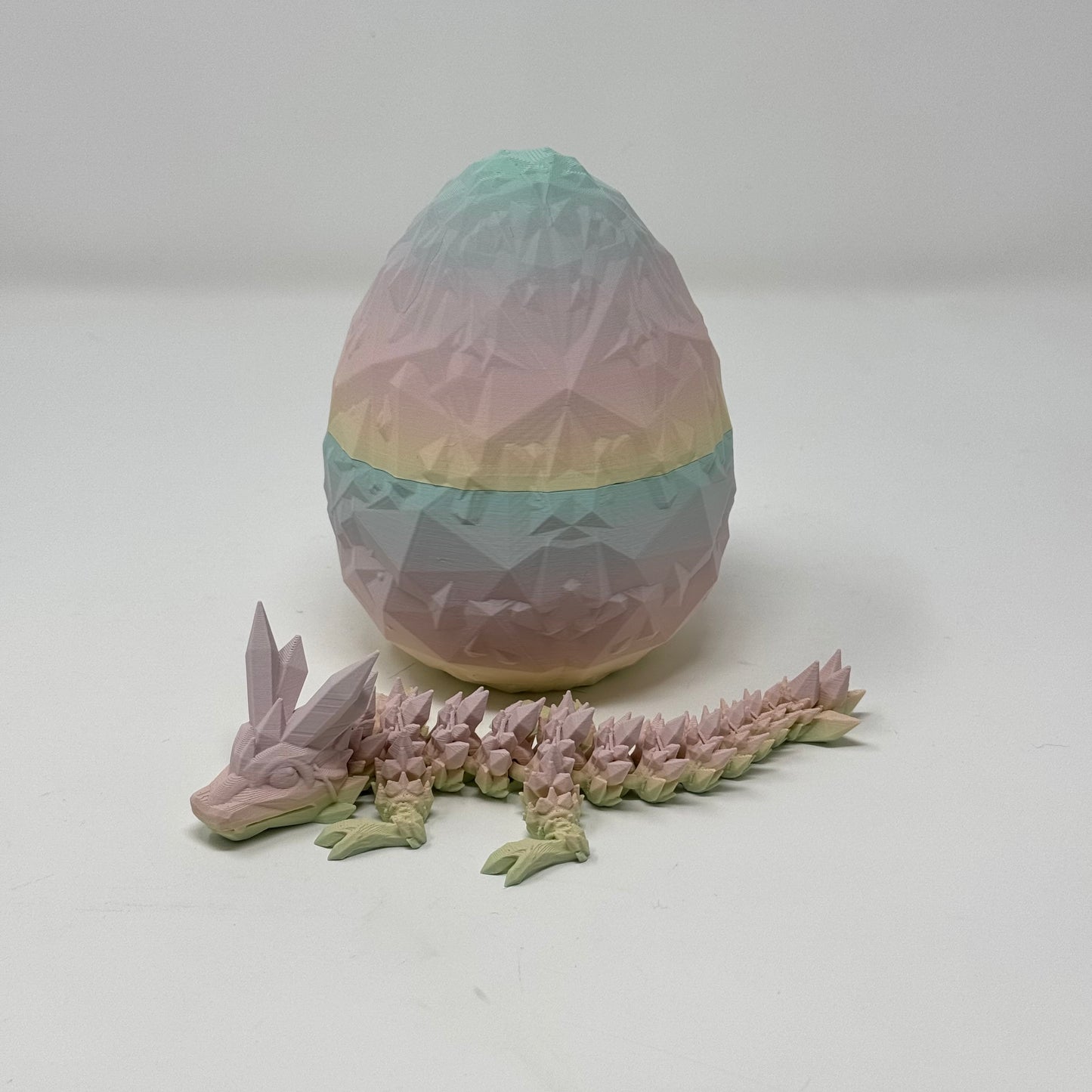 Dragon Egg with Baby Crystal Dragon