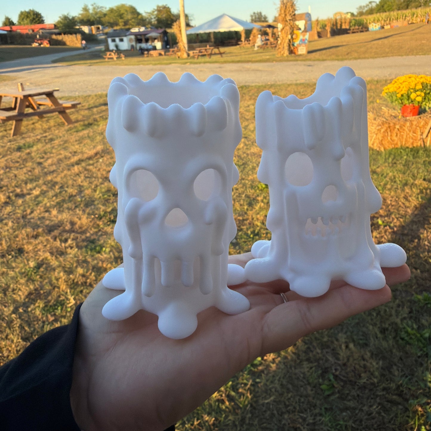 Tea Light Decor - Halloween Themed