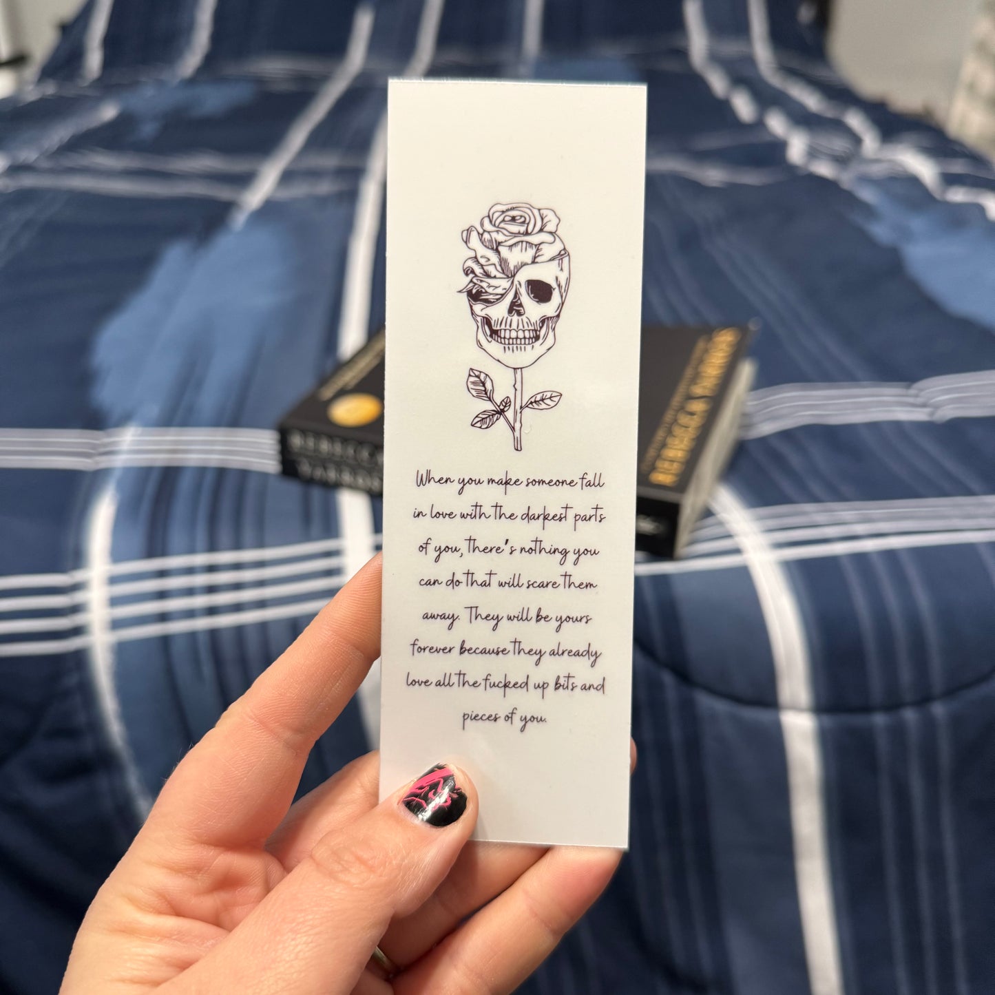Dark Romance Bookmark