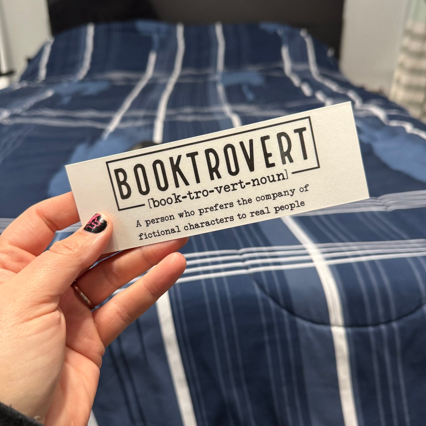 Booktrovert Bookmark