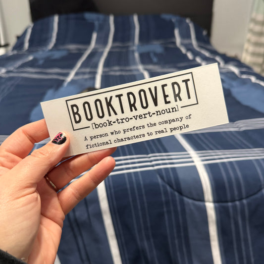 Booktrovert Bookmark