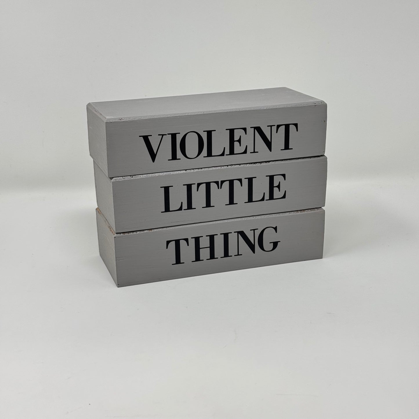 Bookish Blocks, Fourth Wing Inspired - Rustic Bundle of Blocks
