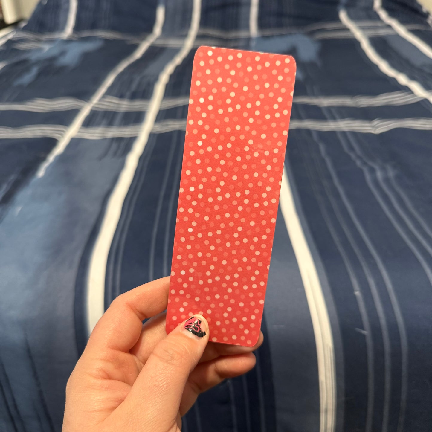 Pink Polkadot Bookmark