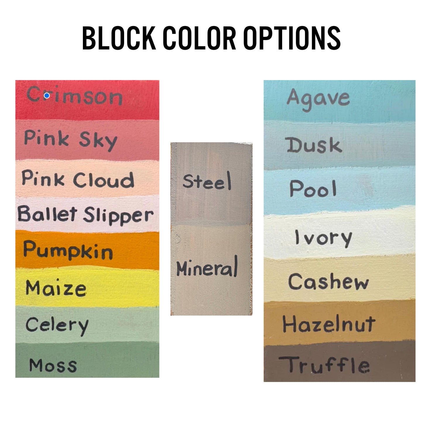 The Home Project - Rustic Bundle of Blocks