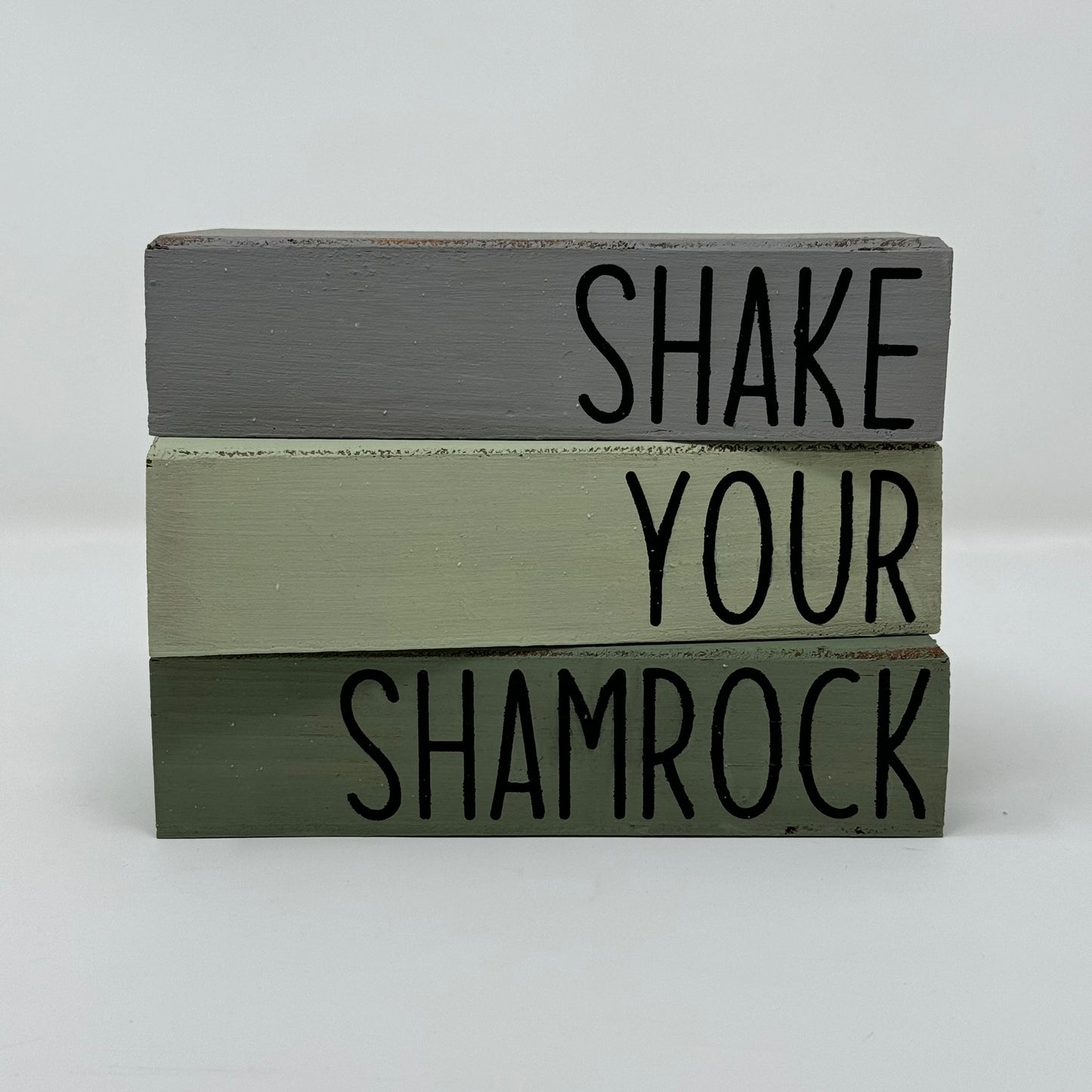 St. Patrick's Day Themed - Rustic Bundle of Blocks