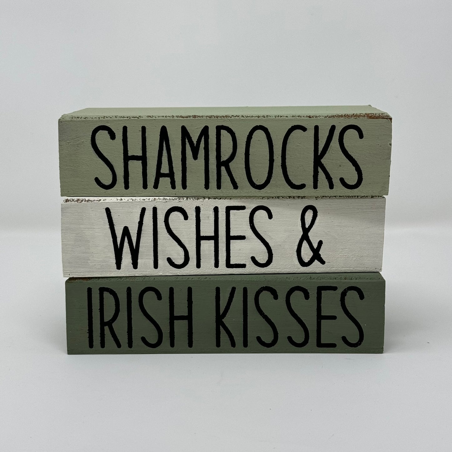 St. Patrick's Day Themed - Rustic Bundle of Blocks