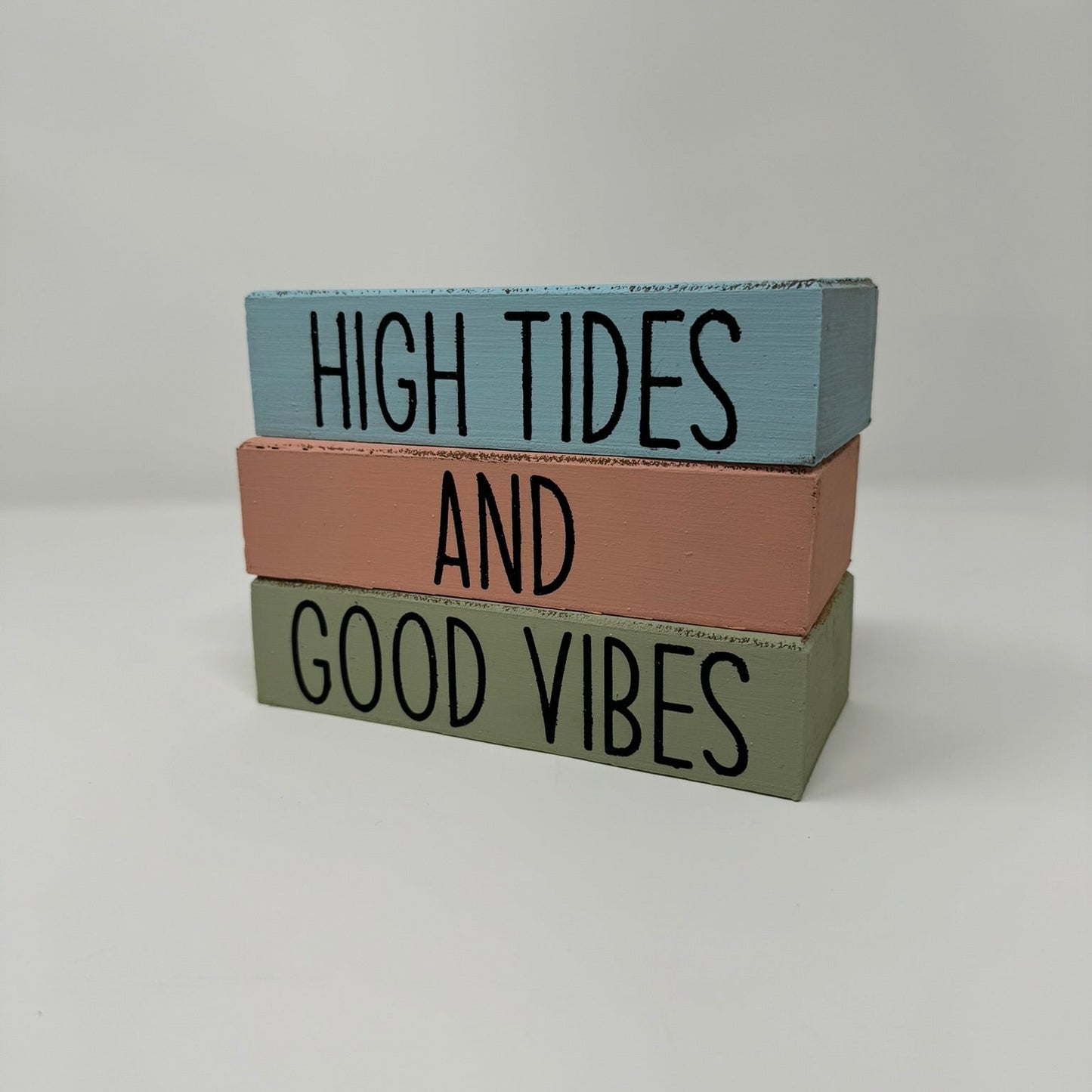 Summer / Beach Themed - Rustic Bundle of Blocks