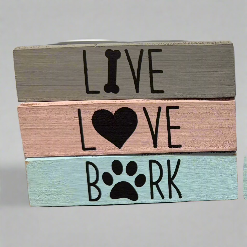 Pet Themed - Rustic Bundle of Blocks