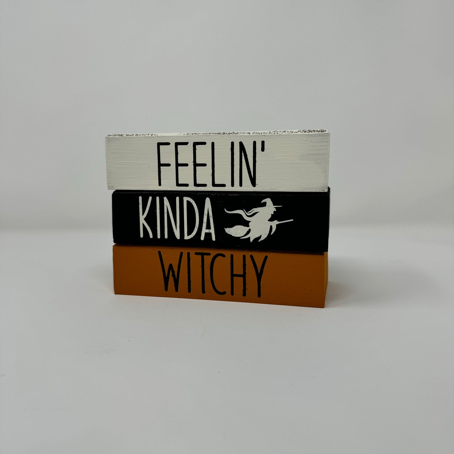 Halloween Themed - Rustic Bundle of Blocks