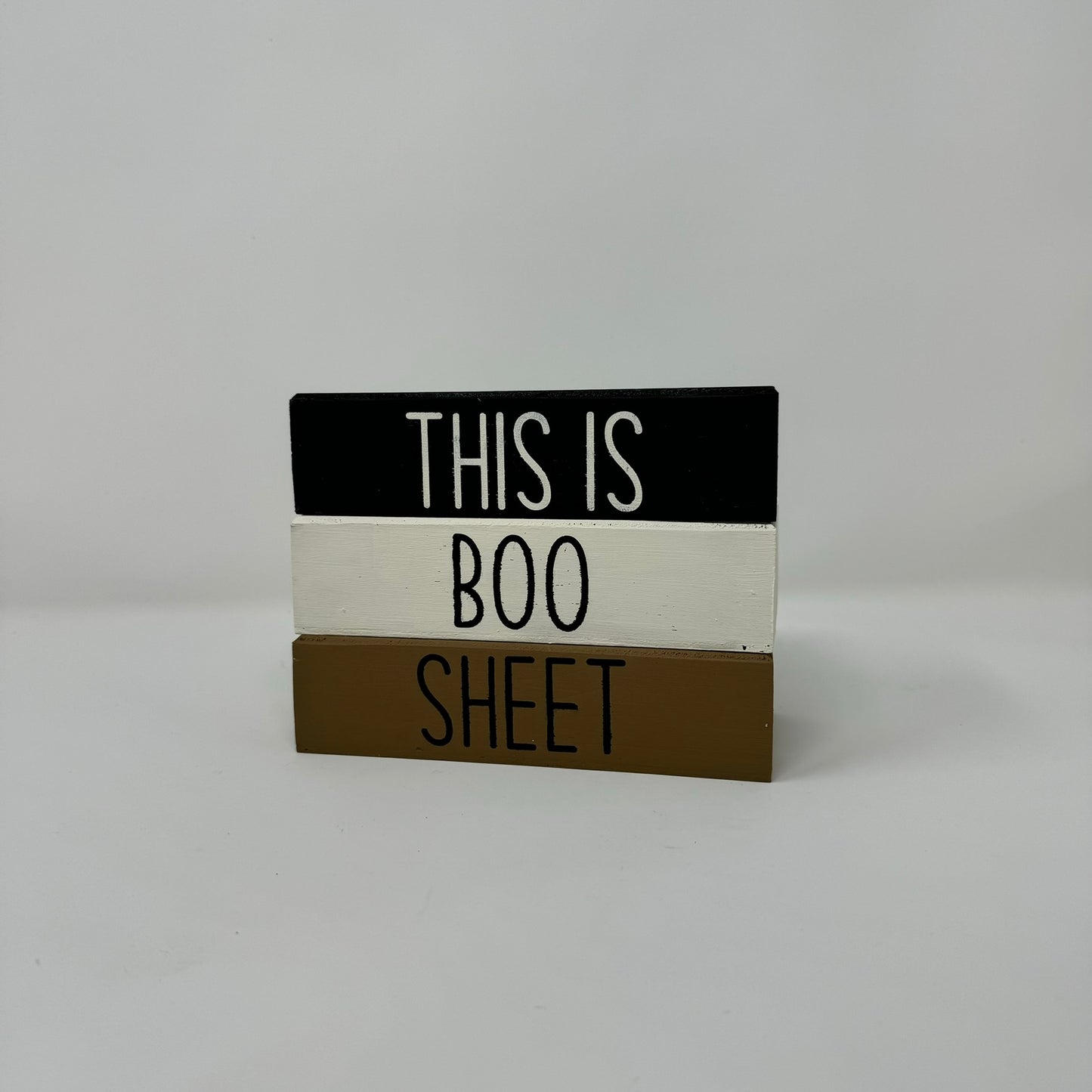 Halloween Themed - Rustic Bundle of Blocks