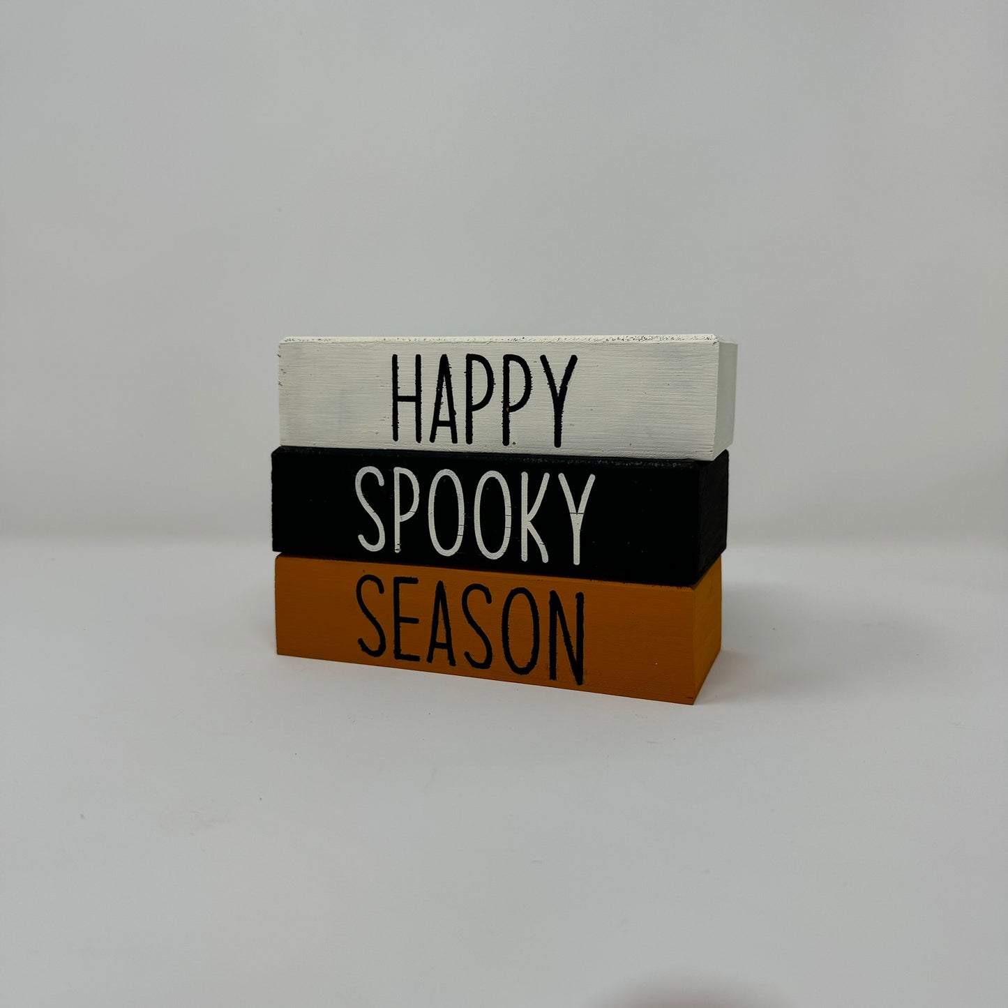 Halloween Themed - Rustic Bundle of Blocks
