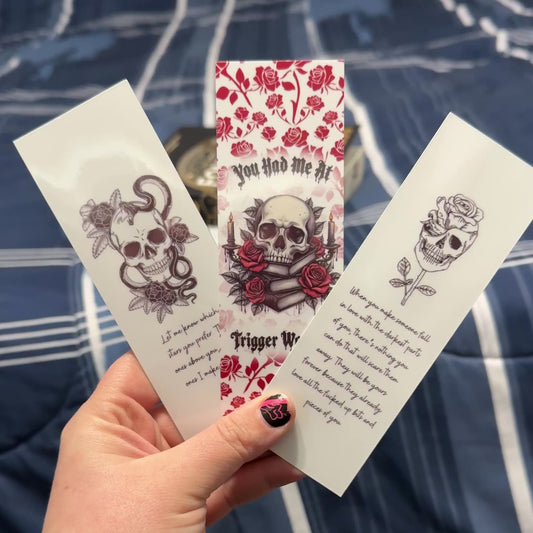 Dark Romance Bookmark