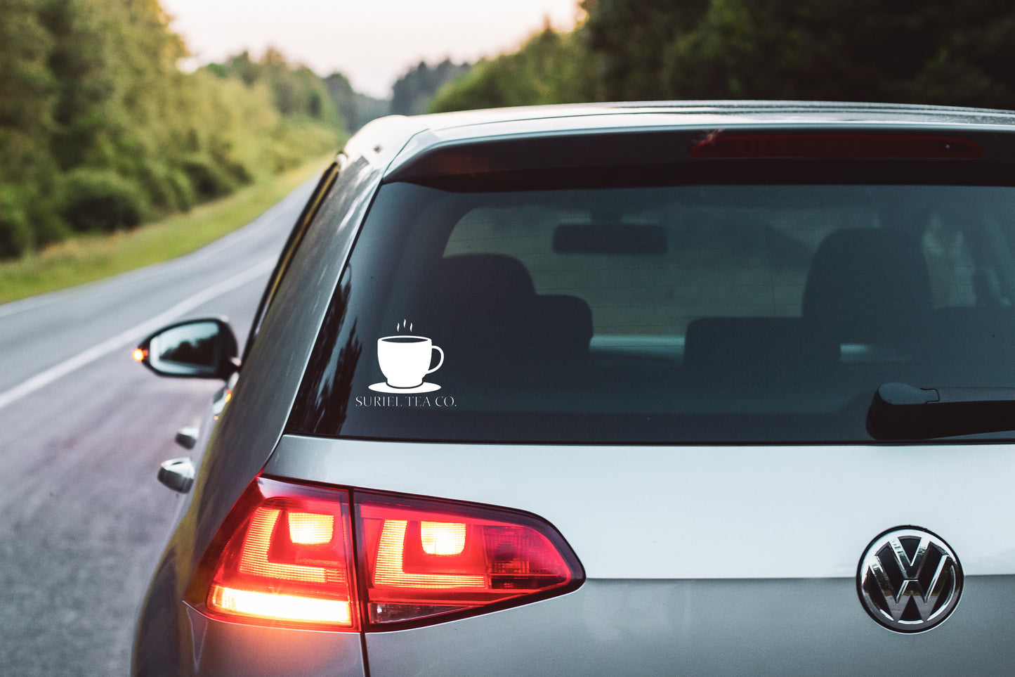 Suriel Tea Co. Window Decal