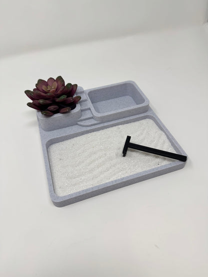 Double Planter Zen Garden