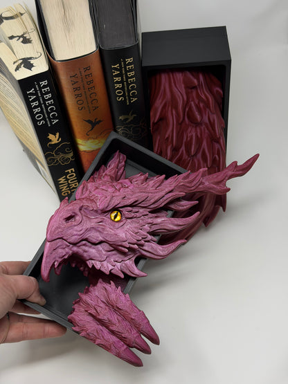 Dragon Emerging Book Nook - Head & Tail