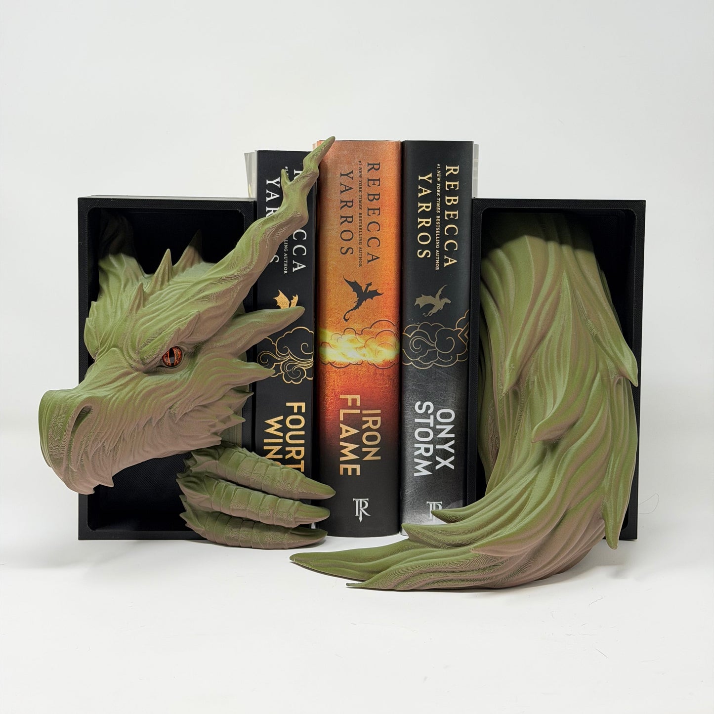 Dragon Emerging Book Nook - Head & Tail