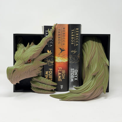 Dragon Emerging Book Nook - Head & Tail