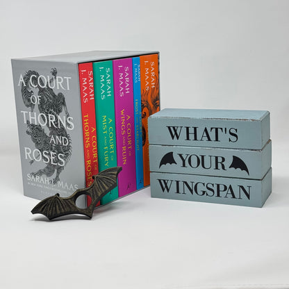 Bookish Blocks, ACOTAR inspired - Rustic Bundle of Blocks