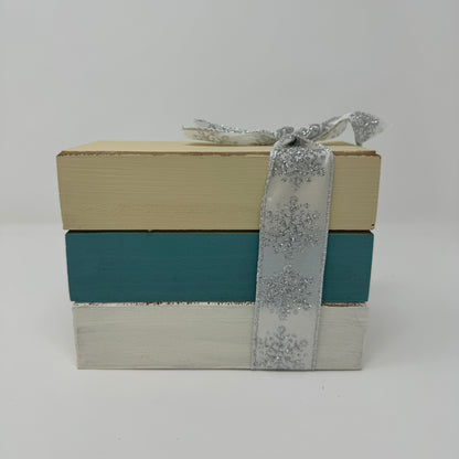 Let It Snow - Rustic Bundle of Blocks