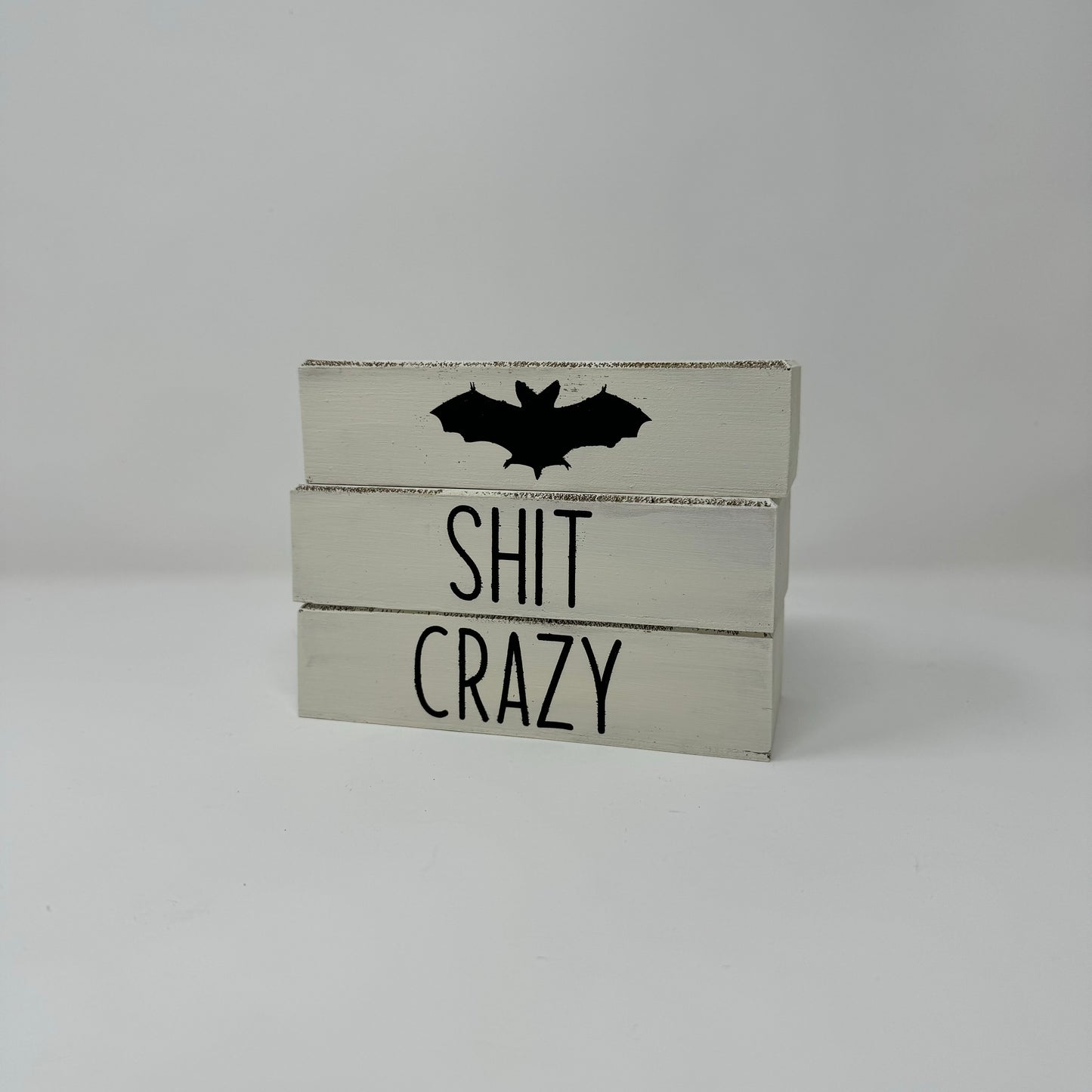 Bat Shit Crazy - Rustic Bundle of Blocks