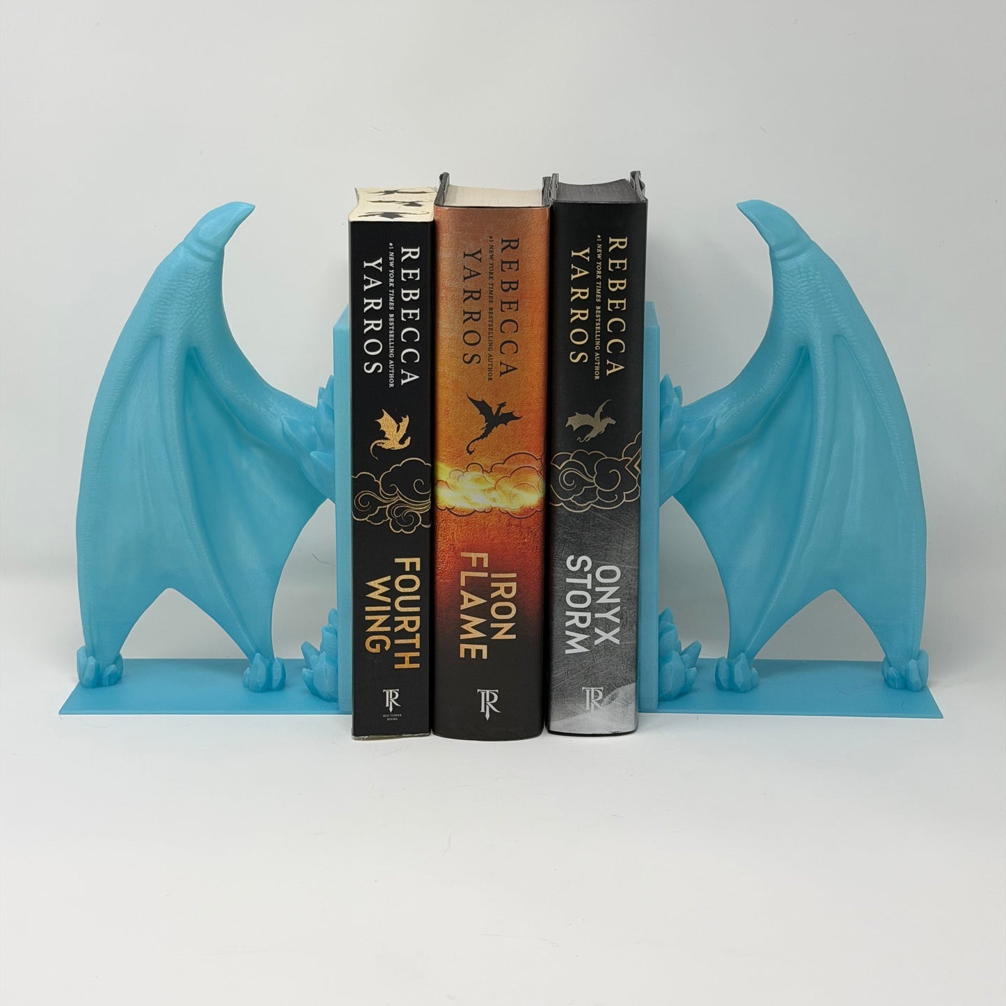Crystal Dragon Book Nook / Wing Book Ends