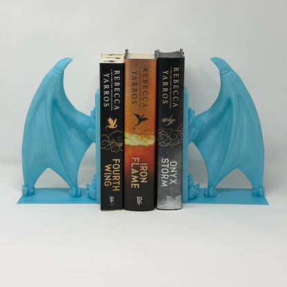 Crystal Dragon Book Nook / Wing Book Ends
