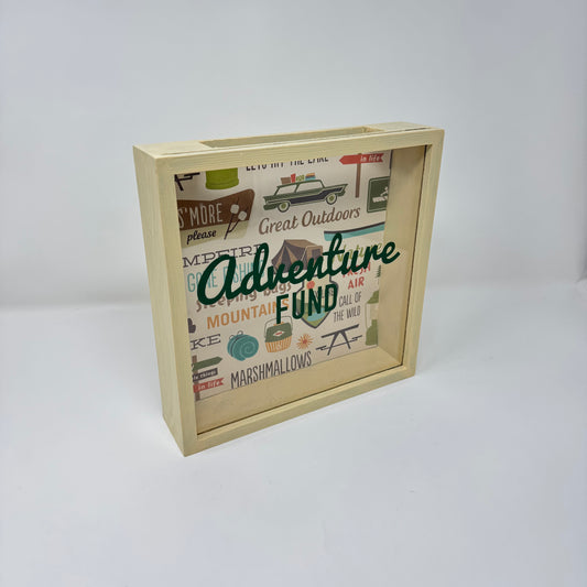 Adventure Fund Wooden Collection Box