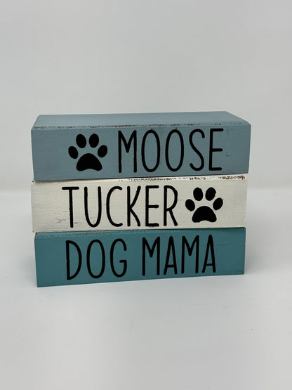 CUSTOM, design your own, made to order, customizable - Rustic Single Wooden Block (side profile)