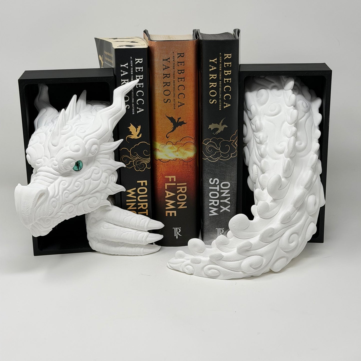 Dragon Emerging Book Nook - Head & Tail
