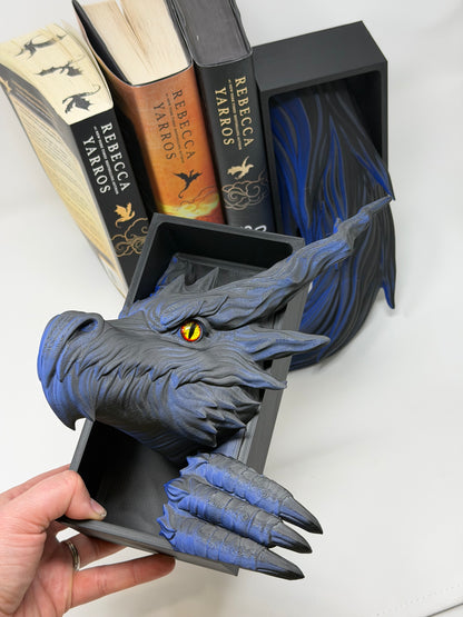 Dragon Emerging Book Nook - Head & Tail