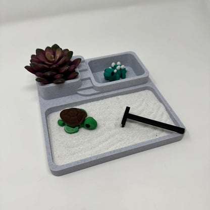 Double Planter Zen Garden