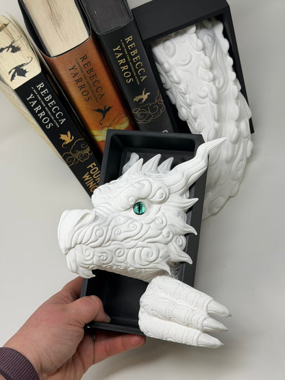 Dragon Emerging Book Nook - Head & Tail