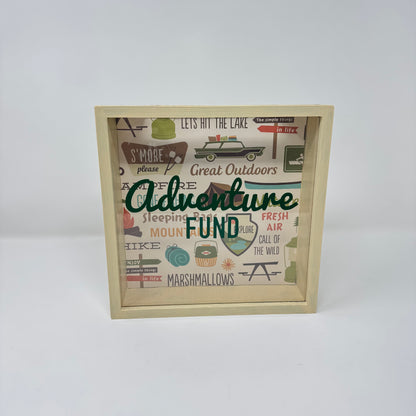 Adventure Fund Wooden Collection Box