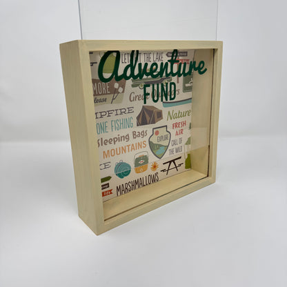 Adventure Fund Wooden Collection Box