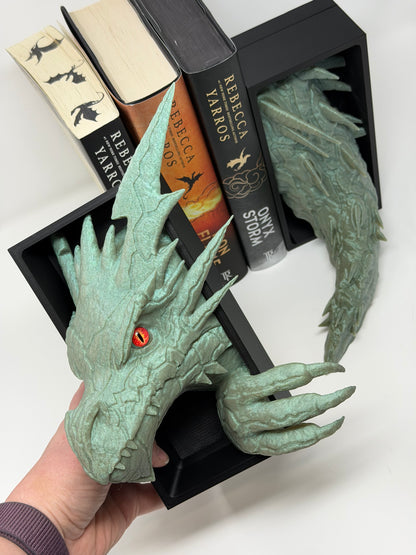 Dragon Emerging Book Nook - Head & Tail