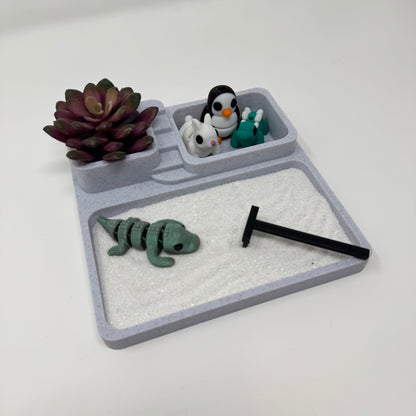 Double Planter Zen Garden