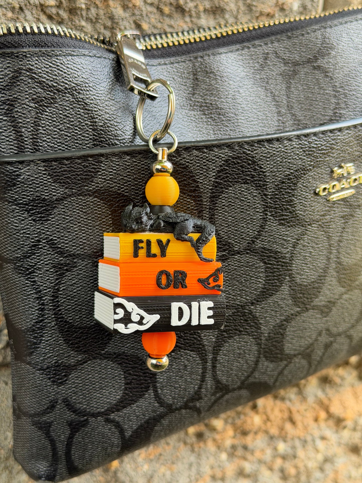 Fly Or Die Keychain / Ornament