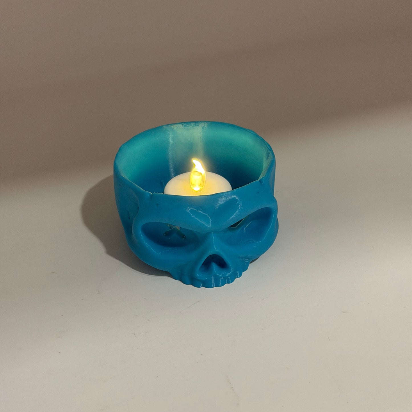 Skull Tea Light Decor / Trinket Holder