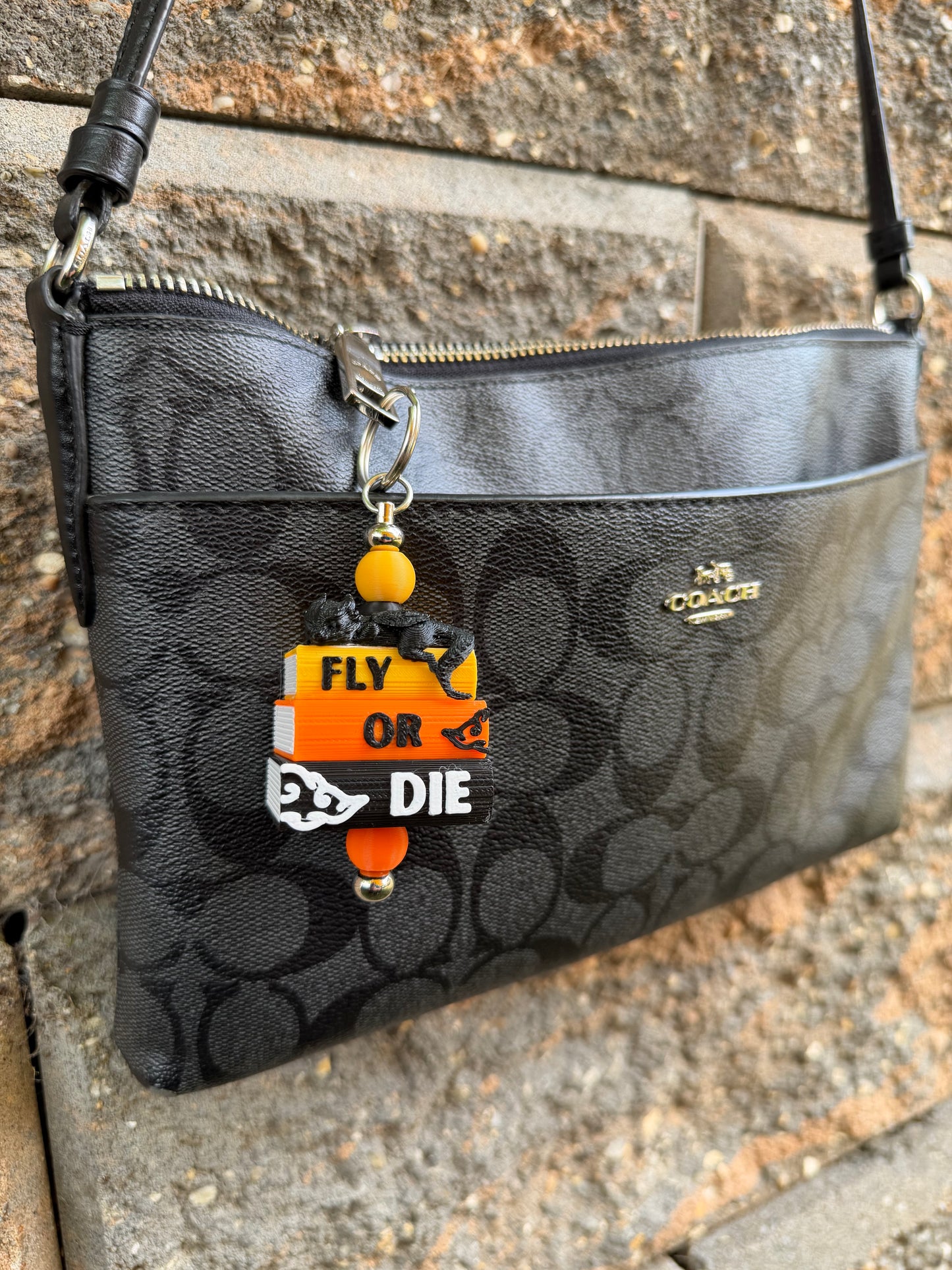 Fly Or Die Keychain / Ornament