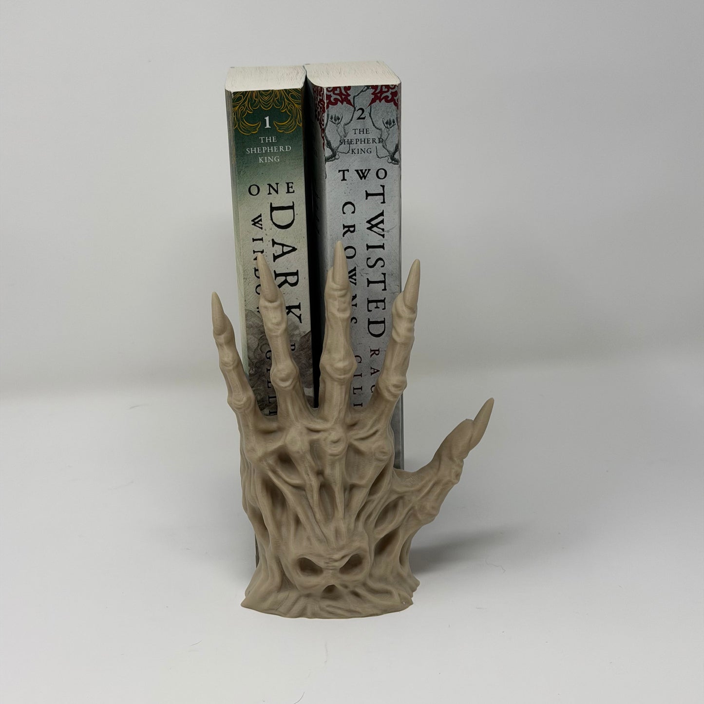 Skeleton Hand Book Ends