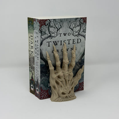 Skeleton Hand Book Ends