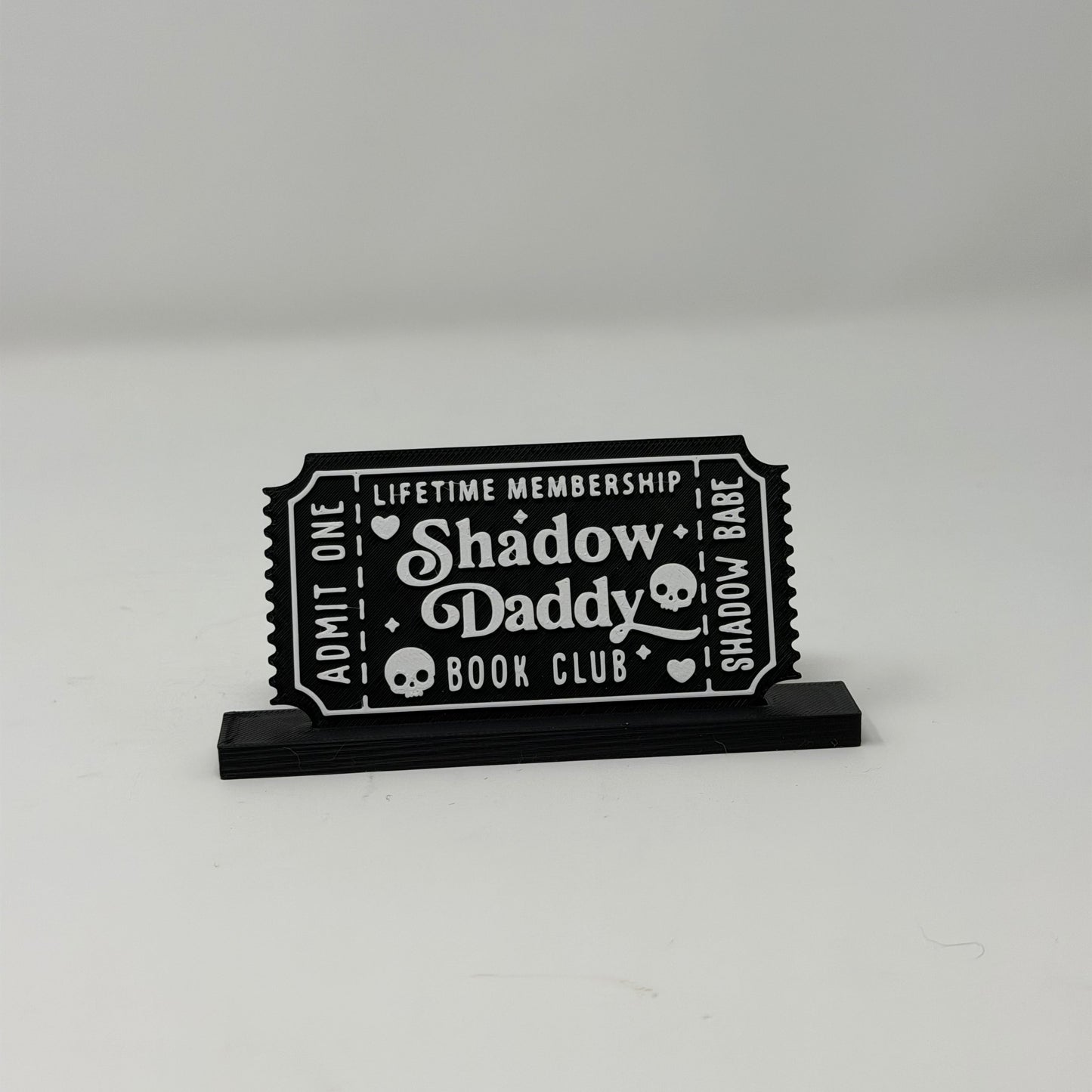 Book Club Ticket Sign / Bookmark